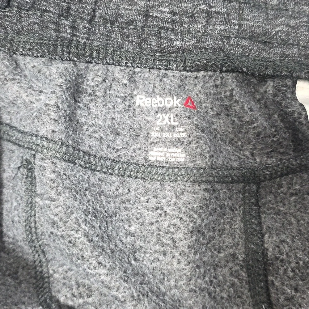 Reebok Charcoal Sweatpants with Logo
